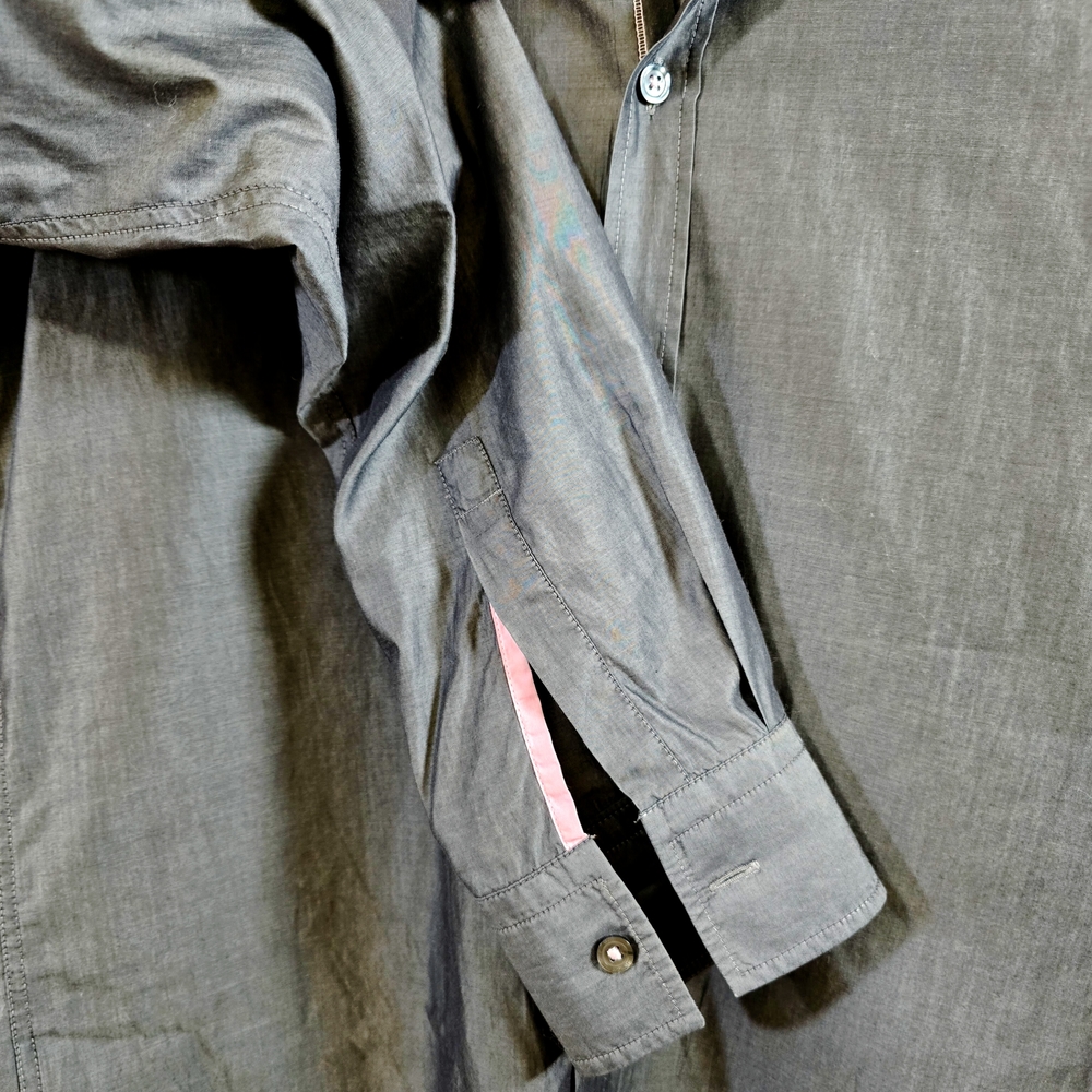 [Unique] Hugo Boss Elegant Gray Button Shirt - Picture 6 of 9